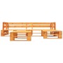 Gartenpalettenmöbel-Set 4-teilig aus honigbraunem Holz von vidaXL, Gartensets - Ref: Foro24-277457, Preis: 255,76 €, Rabatt: %