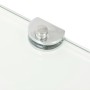 Eckregale 2 Einheiten transparente Chromstützen 45x45 cm von vidaXL, Regale und Regale - Ref: Foro24-3051594, Preis: 38,04 €,...