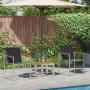Juego de comedor para exteriores 3 pcs Madera maciza de Acacia