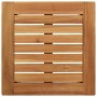 Conjunto de Comedor de Jardín 3 pcs Madera maciza de Acacia