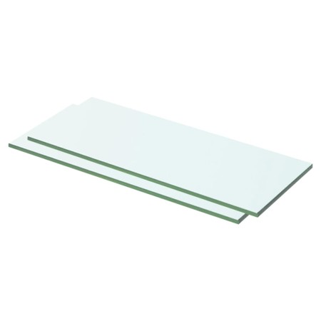 Regale 2 Einheiten transparente Glasscheibe 50x15 cm von vidaXL, Regale und Regale - Ref: Foro24-3051558, Preis: 26,17 €, Rab...