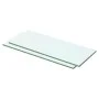Estantes 2 unidades panel de vidrio transparente 50x15 cm de vidaXL, Estantes y estanterías - Ref: Foro24-3051558, Precio: 25...