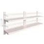 Floating shelves 2 levels 2 units stainless steel 200x30cm by vidaXL, Shelves and shelves - Ref: Foro24-3055899, Price: 212,2...