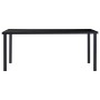 Juego de comedor 9 piezas piel de ante artificial marrón de vidaXL, muebles para cocinas y comedores - Ref: Foro24-3053125, P...