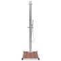 Ducha de jardín con plato acero inoxidable WPC de vidaXL, Accesorios para piscinas y spa - Ref: Foro24-3051285, Precio: 261,57 €