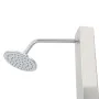 Ducha de jardín con plato acero inoxidable WPC de vidaXL, Accesorios para piscinas y spa - Ref: Foro24-3051285, Precio: 287,7...
