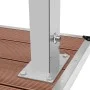 Garden shower with WPC stainless steel tray by vidaXL, Pool and spa accessories - Ref: Foro24-3051285, Price: 299,87 €, Disco...