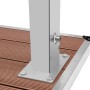 Gartendusche mit WPC-Edelstahlwanne von vidaXL, Pool- und Spa-Zubehör - Ref: Foro24-3051285, Preis: 255,83 €, Rabatt: %