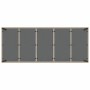 Conjunto de Comedor de Jardín 9 pcs Beige Poliratán