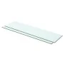 Shelves 2 units transparent glass panel 60x12 cm by vidaXL, Shelves and shelves - Ref: Foro24-3051562, Price: 25,77 €, Discou...
