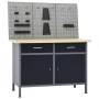 Workbench with three wall panels by vidaXL, Work tables - Ref: Foro24-3053428, Price: 370,67 €, Discount: %