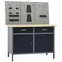Workbench with three wall panels by vidaXL, Work tables - Ref: Foro24-3053428, Price: 418,56 €, Discount: %