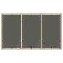 Conjunto de Comedor de Jardín 7 pcs Beige Poliratán