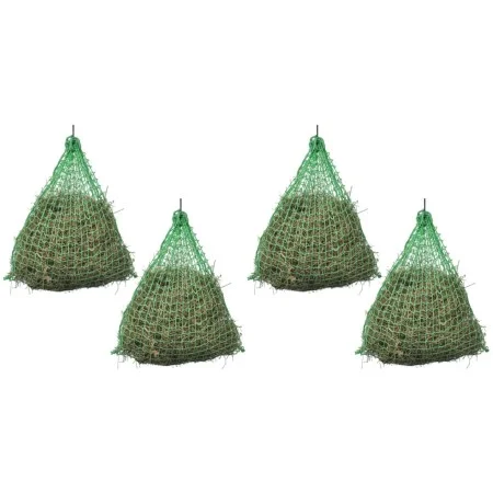 Hay nets 4 pcs round PP 0.75x0.75 m by vidaXL, Livestock feeders and waterers - Ref: Foro24-279116, Price: 28,91 €, Discount: %