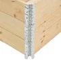 Arriates de madera maciza de pino 3 unidades 50x100 cm by vidaXL, Pots and planters - Ref: Foro24-3055165, Price: 120,02 €, D...