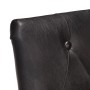 Esszimmerstühle, 4 Einheiten, schwarzes echtes Ziegenleder von vidaXL, Essstühle - Ref: Foro24-3056699, Preis: 724,49 €, Raba...