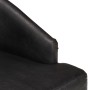 Esszimmerstühle, 4 Einheiten, schwarzes echtes Ziegenleder von vidaXL, Essstühle - Ref: Foro24-3056699, Preis: 724,49 €, Raba...