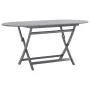 7-piece solid acacia wood garden dining set in gray. by vidaXL, Garden sets - Ref: Foro24-278923, Price: 415,42 €, Discount: %