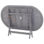 7-piece solid acacia wood garden dining set in gray. by vidaXL, Garden sets - Ref: Foro24-278923, Price: 429,16 €, Discount: %