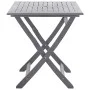 Juego de comedor de jardín 7 pzas madera maciza de acacia gris de vidaXL, Conjuntos de jardín - Ref: Foro24-278922, Precio: 3...