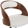 Swivel dining chairs 2 pcs curved wood white leather by vidaXL, dining chairs - Ref: Foro24-3054911, Price: 240,39 €, Discoun...