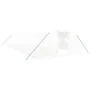 Greenhouse with white steel structure 48 m² 12x4x2 m by vidaXL, Greenhouses - Ref: Foro24-3188076, Price: 498,99 €, Discount: %