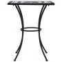 Bistro table and chairs 3 pieces black and white ceramic mosaic by vidaXL, Garden sets - Ref: Foro24-279414, Price: 225,57 €,...