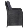 Garden dining set 11 pieces black synthetic rattan by vidaXL, Garden sets - Ref: Foro24-3057811, Price: 2,00 €, Discount: %