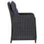 Garden dining set 11 pieces black synthetic rattan by vidaXL, Garden sets - Ref: Foro24-3057811, Price: 1,00 €, Discount: %