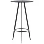 5-piece black plastic high table and stools set by vidaXL, Furniture sets for kitchens and dining rooms - Ref: Foro24-279715,...