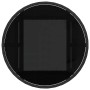 Conjunto de Comedor de Jardín 3 pcs Negro Poliratán
