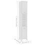 Badezimmermöbelset 4-teilig aus weißem Sperrholz von vidaXL, Badezimmermöbel - Ref: Foro24-3056880, Preis: 178,04 €, Rabatt: %