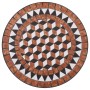 3-teiliger Bistrotisch und Stühle mit Terrakotta-Keramik-Mosaik von vidaXL, Gartensets - Ref: Foro24-279689, Preis: 233,22 €,...