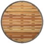 Conjunto de Comedor de Jardín 3 pcs Gris Poliratán
