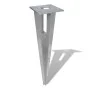 Pole stakes pins 4 units steel by vidaXL, fence posts - Ref: Foro24-3057511, Price: 58,39 €, Discount: %
