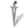 Pole stakes pins 4 units steel by vidaXL, fence posts - Ref: Foro24-3057511, Price: 61,82 €, Discount: %