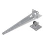Pole stakes pins 4 units steel by vidaXL, fence posts - Ref: Foro24-3057511, Price: 61,82 €, Discount: %