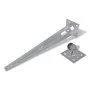 Pole stakes pins 4 units steel by vidaXL, fence posts - Ref: Foro24-3057511, Price: 58,39 €, Discount: %