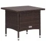 3-teiliges Gartenmöbel-Set und braune synthetische Rattankissen von vidaXL, Gartensets - Ref: Foro24-3059372, Preis: 302,00 €...