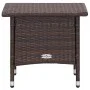 3-teiliges Gartenmöbel-Set und braune synthetische Rattankissen von vidaXL, Gartensets - Ref: Foro24-3059372, Preis: 302,00 €...
