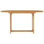 Conjunto de comedor de jardín 5 piezas madera maciza de teca de vidaXL, Conjuntos de jardín - Ref: Foro24-3059527, Precio: 64...