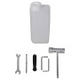 Auger set with steel soil drilling auger by vidaXL, Helical augers - Ref: Foro24-279576, Price: 255,29 €, Discount: %