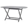 9-piece solid acacia wood garden dining set in gray. by vidaXL, Garden sets - Ref: Foro24-3057875, Price: 510,70 €, Discount: %