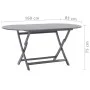 9-piece solid acacia wood garden dining set in gray. by vidaXL, Garden sets - Ref: Foro24-3057875, Price: 510,70 €, Discount: %