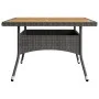 Garden dining set 9 pieces PE rattan and gray acacia wood by vidaXL, Garden sets - Ref: Foro24-3058343, Price: 633,62 €, Disc...