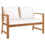 Gartenmöbel 3 Stück Kissen aus massivem Akazienholz von vidaXL, Gartensets - Ref: Foro24-3057788, Preis: 410,08 €, Rabatt: %