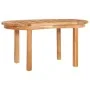 Gartenmöbel-Set 3-teilig aus massivem Teakholz von vidaXL, Gartensets - Ref: Foro24-3059967, Preis: 702,41 €, Rabatt: %