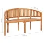Gartenmöbel-Set 3-teilig aus massivem Teakholz von vidaXL, Gartensets - Ref: Foro24-3059967, Preis: 702,41 €, Rabatt: %