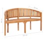 Gartenmöbel-Set 3-teilig aus massivem Teakholz von vidaXL, Gartensets - Ref: Foro24-3059967, Preis: 729,53 €, Rabatt: %