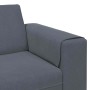 Juego de Sofá 3 pcs Gris oscuro Terciopelo